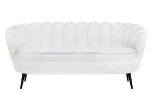 Диван ракушка для гостиниц Pearl Triple Boucle на черных ножках на заказ в Краснодаре