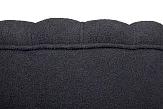 Низкое кресло ракушка Pearl Black Boucle №4 в Краснодаре