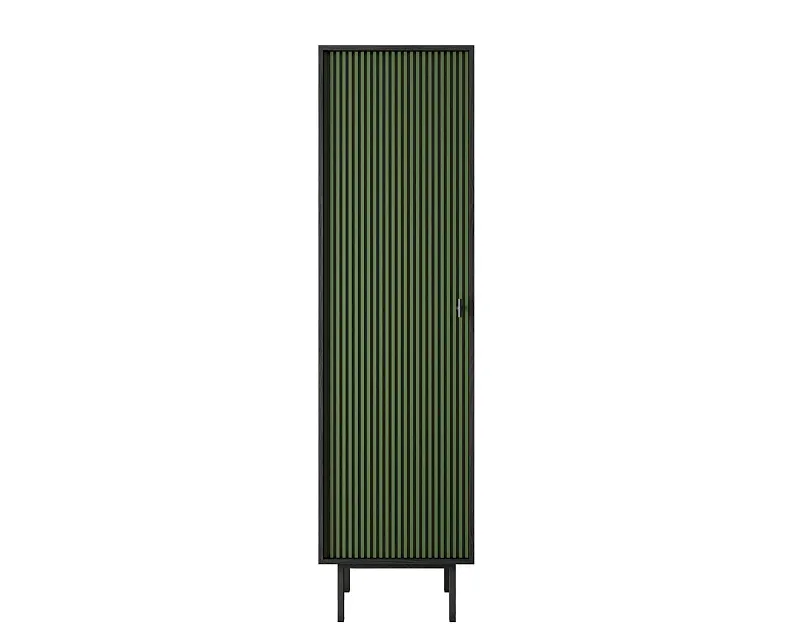 Шкаф c одной дверкой "Эмерсон (Emerson)" арт EM101/green/L в Краснодаре Шкаф c одной дверкой "Эмерсон (Emerson)" арт EM101/green/L