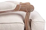 Мягкое полукресло с подлокотниками Niro Rattan Beige №4 в Краснодаре
