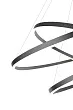 Люстра Orblaze 3 rings 1000 black №2 в Краснодаре