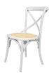 Стул ретро Cross Back White №3 в Краснодаре