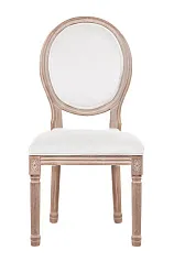 Стул с круглой спинкой Volker Oak Beige V2 в интерьере в Краснодаре
