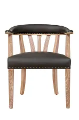 купить Стул в стиле ретро Tanner Genuine Brown Leather в Краснодаре