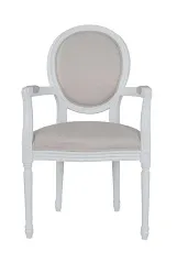 красивый Мягкий стул с подлокотниками Diella Beige на заказ в Краснодаре