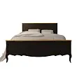 Кровать "Леонтина (Leontina)" в черном цвете 160x200 арт ST9341/16BLK №1