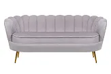 Дизайнерский диван для гостиниц Pearl Triple Grey №0 в Краснодаре
