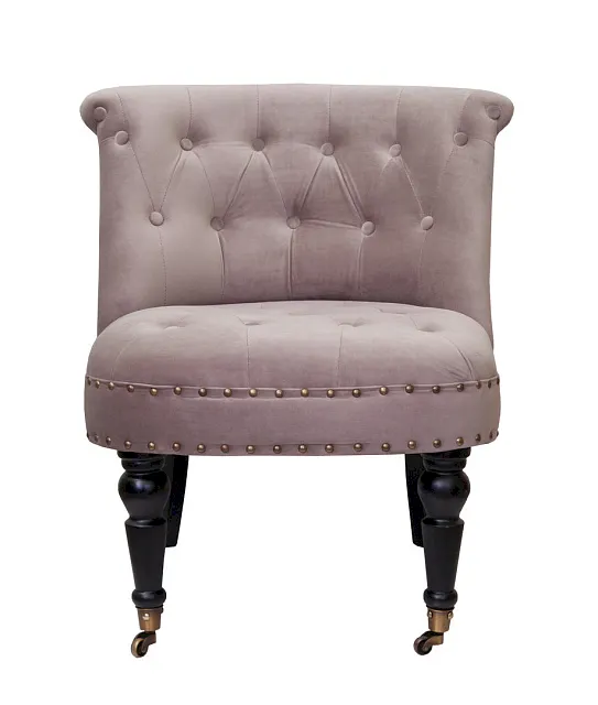 Низкое кресло Aviana Taupe Velvet в Краснодаре