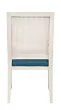Мягкий стул с подлокотниками Wilton White №2 в Краснодаре