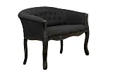 Двухместный дизайнерский диван Kandy Double Black Old №1 в Краснодаре