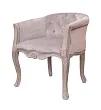 Низкое кресло ретро Kandy Pink Velvet №3 в Краснодаре