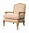 Мягкое полукресло с подлокотниками Nitro Beige Velvet №1 в Краснодаре