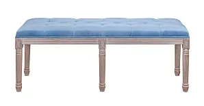 фото Оттоманка Kina Middle Light Blue в интерьере в Краснодаре