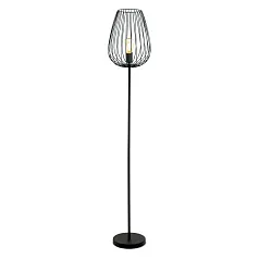 купить 49474 Торшер NEWTOWN, 1x60W (E27), ?275, L235, H1595, сталь, черный в Краснодаре