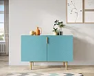 Комод с двумя дверками "Лайн (Line)" LN01/GR1/blue №3