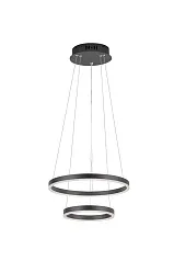 фото Люстра Orblaze 2 rings 400 black в интерьере в Краснодаре