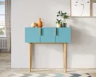 Консоль с тремя дверками "Лайн (Line)" LN15/GR1/blue №3