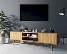 Комод "Бербер (Berber)" с нишей низкий под TV принт 43 арт BB49/Print_43 №2