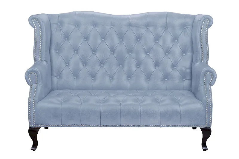 Кожаный дизайнерский диван лофт Royal Sofa Grey в Краснодаре Кожаный дизайнерский диван лофт Royal Sofa Grey