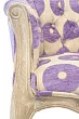 Низкое кресло ретро Kandy Purple №4 в Краснодаре