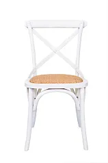стильный Стул ретро Cross Back White в Краснодаре