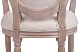 Мягкий стул с подлокотниками Volker Arm Beige V2 №5 в Краснодаре