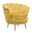 Низкое кресло ракушка Pearl Yellow №1 в Краснодаре
