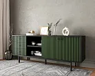 Комод с дверками и нишей "Эмерсон (Emerson)" арт EM15/green/L №2