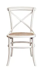 красивый Стул ретро Cross Back White Ver.2 в Краснодаре