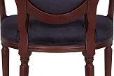 Мягкий стул с подлокотниками Delo Kora Arm Black №5 в Краснодаре