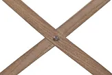 Стул Cross Back Brown №7 в Краснодаре
