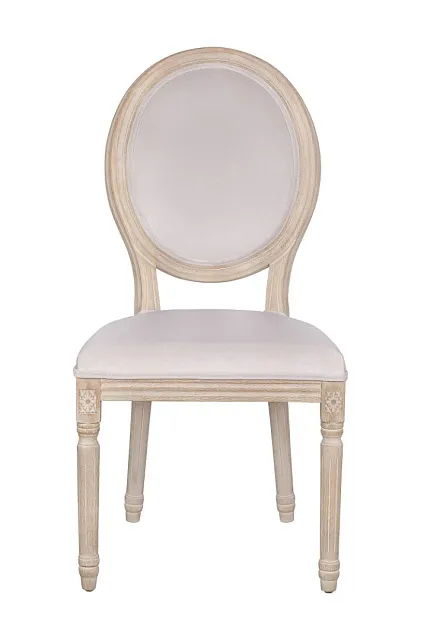 Стул с круглой спинкой Volker Oak Beige