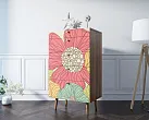 Комод высокий "Бербер (Berber)" принт 5 арт BB10/Print_05 №4