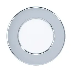 купить стильные 99208 Светодиодный встраиваемый светильник FUEVA 5, 2,7W (LED), ?86, ET26, IP44, 360lm, 4000K, сталь, хро в Краснодаре