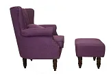 Кресло с пуфом Lab Violet V2 №2