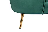 Диван ракушка для гостиниц Pearl Triple Green V2 №6