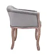 Двухместный дизайнерский диван Kandy Double Grey Velvet №2 в Краснодаре