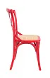 Стул ретро Cross Back Red №1 в Краснодаре