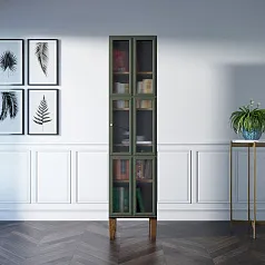 заказать Шкаф одностворчатый "Андерсен (Andersen)" с рифлеными стеклами арт AN13 в Краснодаре