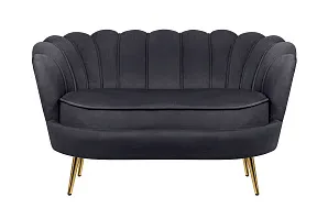 Дизайнерский двухместный диван Pearl Double Black на заказ в Краснодаре