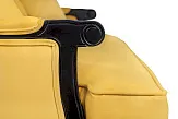 Двухместный дизайнерский диван Brody Double yellow №4 в Краснодаре