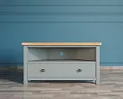 Комод под TV "Жуль Верн" угловой серый арт JV24ETGG №0 в Краснодаре
