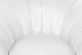 Низкое кресло ракушка Pearl White №5 в Краснодаре