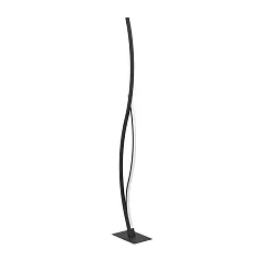 стильные 901209 Светодиодный торшер GRISOLIA, 20W(LED), H1290, сталь, черный/пластик, белый, 4000K, 2500lm в Краснодаре