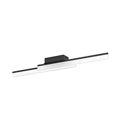 900844 Настенно-потолочный светильник PALMITAL, 2X11W (LED), 3000K, 2700lm, IP44, L880, B100, H90, алюминий, сталь, черный / пластик, матовый в Краснодаре