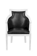 Кресло Valene Black в интерьере в Краснодаре