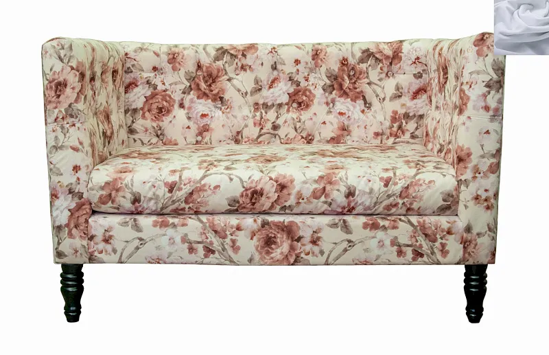 Диван Rose Flower в современном стиле серый в Краснодаре Диван Rose Flower в современном стиле серый