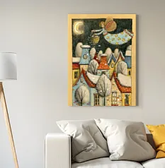 Панно "Бербер (Berber)" принт 25 арт BBD01_print_25 в интерьере в Краснодаре