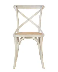 купить стильный Стул ретро Cross Back White Brush в интернет-магазине в Краснодаре