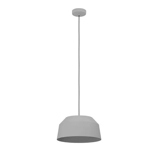900379 Подвесной потолочный светильник CONTRISA, 1x40W, E27, H1100, ?380, сталь, серый в Краснодаре 900379 Подвесной потолочный светильник CONTRISA, 1x40W, E27, H1100, ?380, сталь, серый